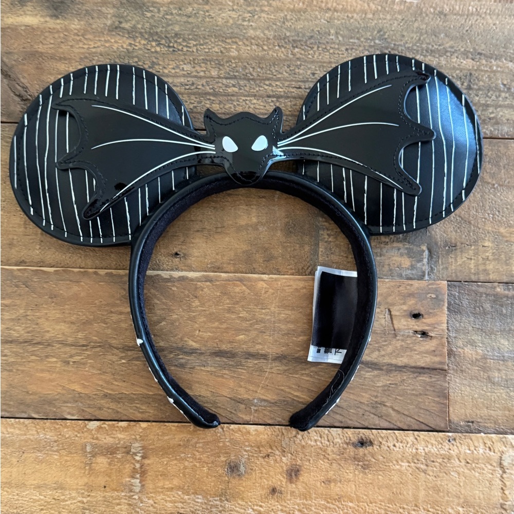 Disney Parks Jack Skellington Nightmare Before Christmas Ears Headband - Picture 2 of 4